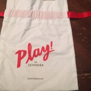 2 for $10 Sephora drawstring Play cosmetic bag
